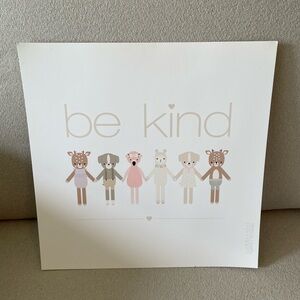 Cuddle + Kind Be Kind Wall Art